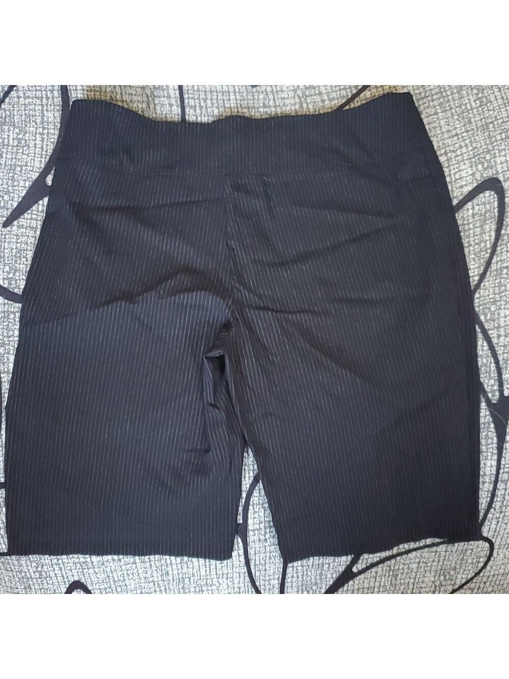 George pinstripe long shorts size 16